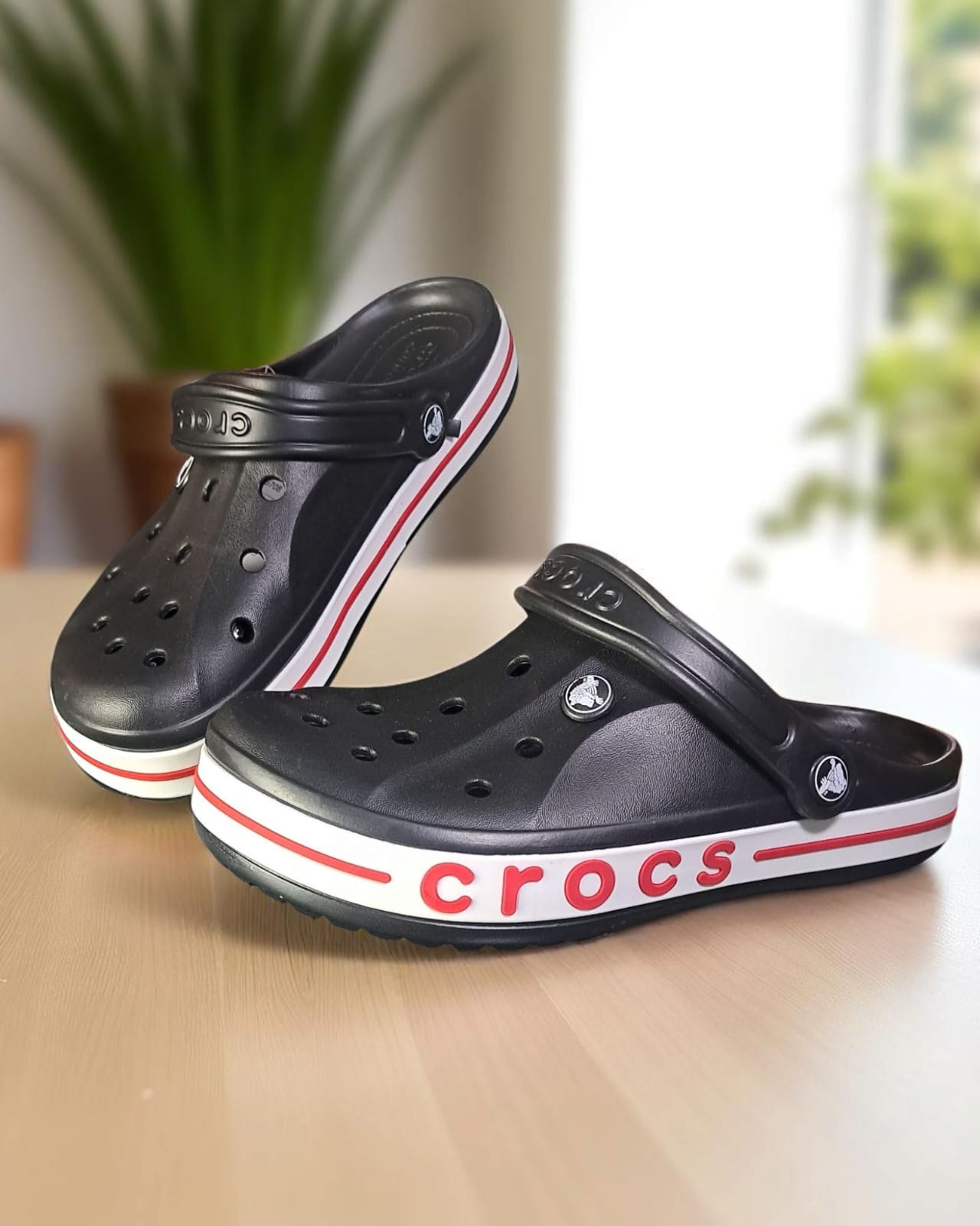 Crocs with Side Stripes for Men