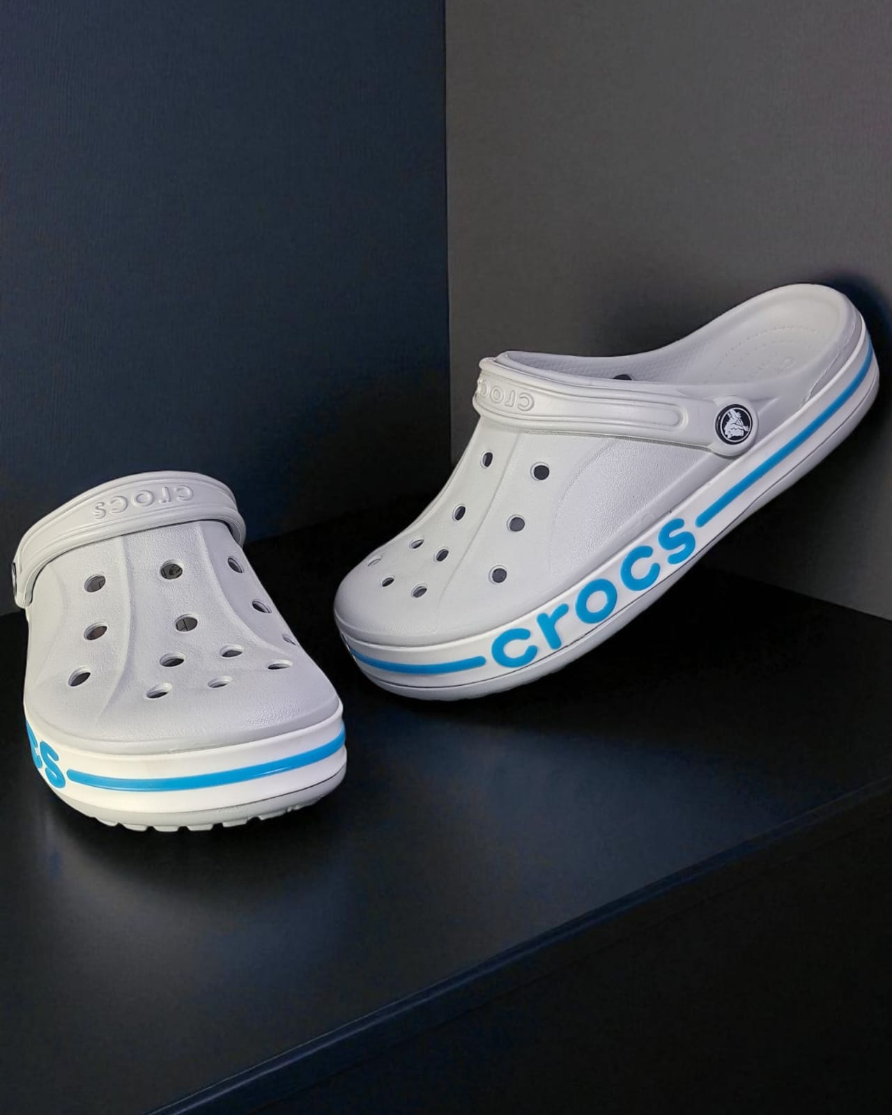Crocs with Side Stripes for Men