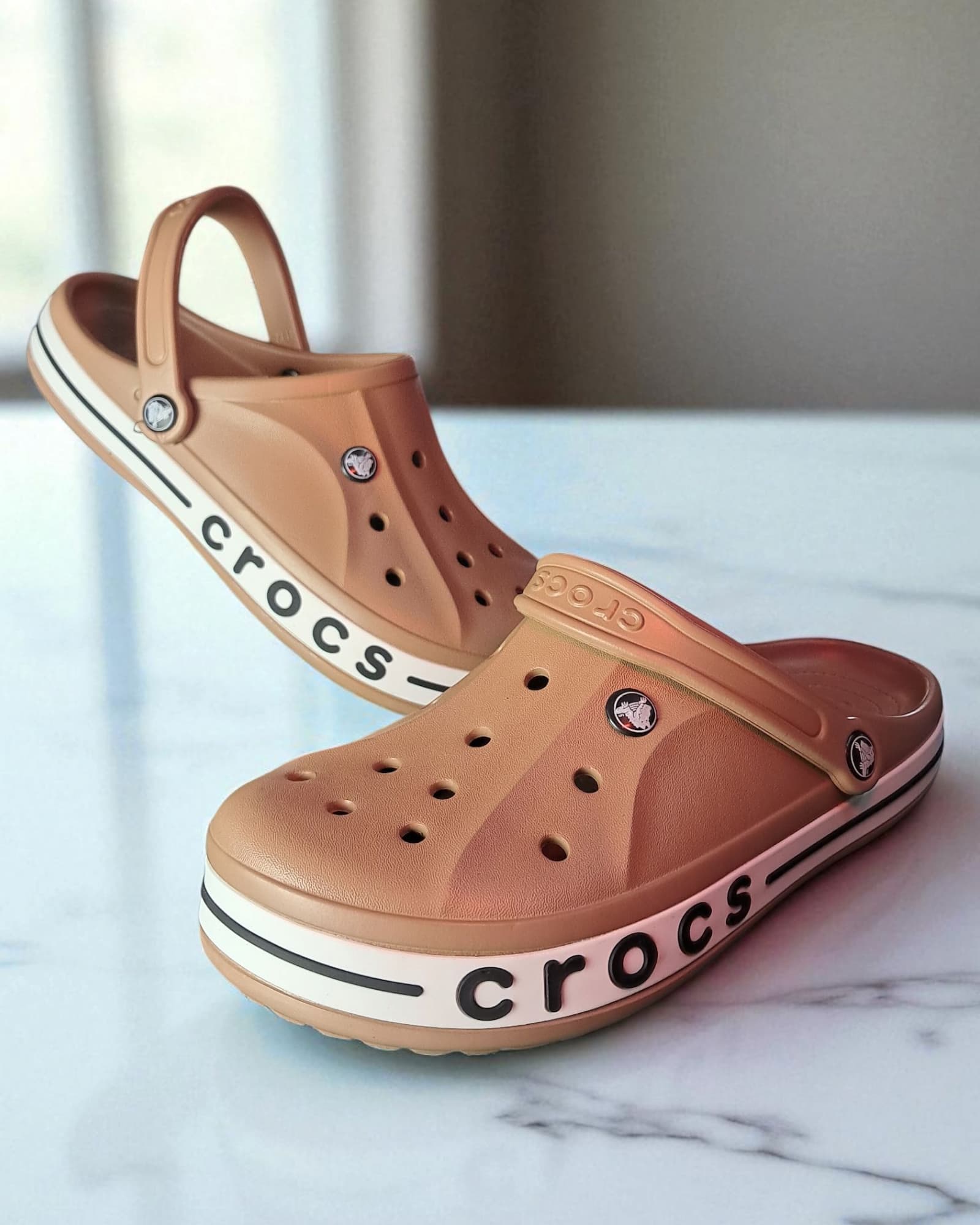 Crocs with Side Stripes for Men