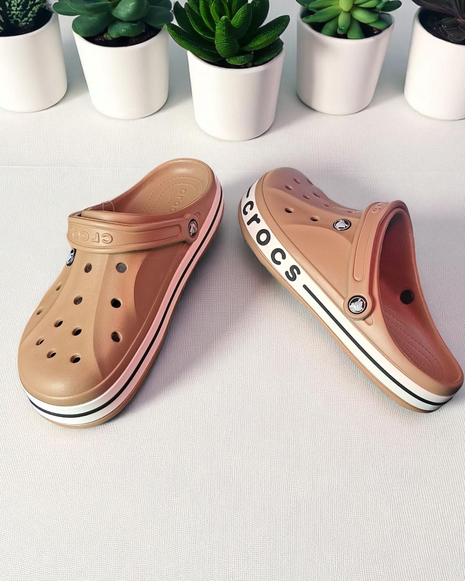 Crocs with Side Stripes for Men
