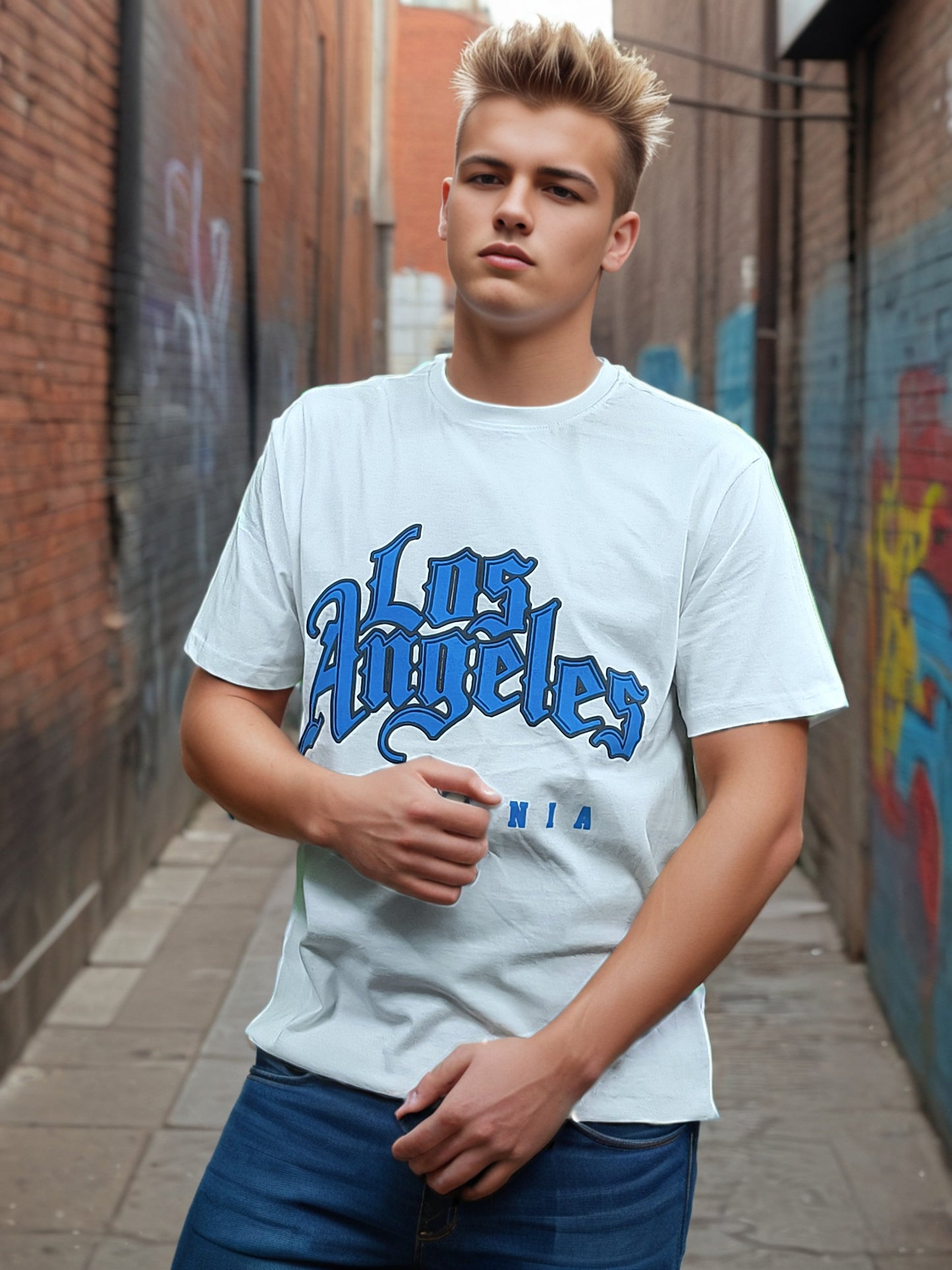 LA Printed Tshirt for Men LA A1