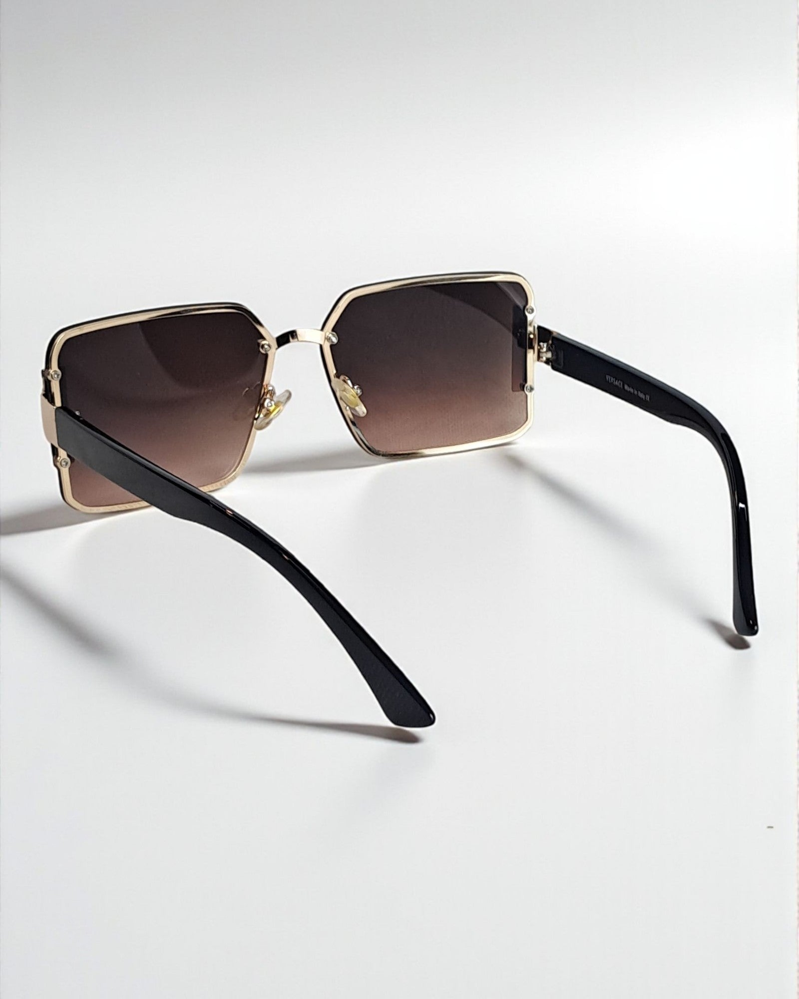 Versace Oversized Rectangular Style Sunglasses for Men Ver 01