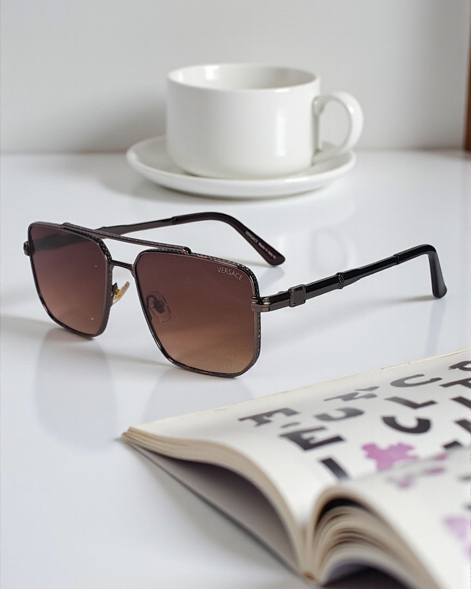 Versace Metal Frame Sunglasses for Men Ver 02