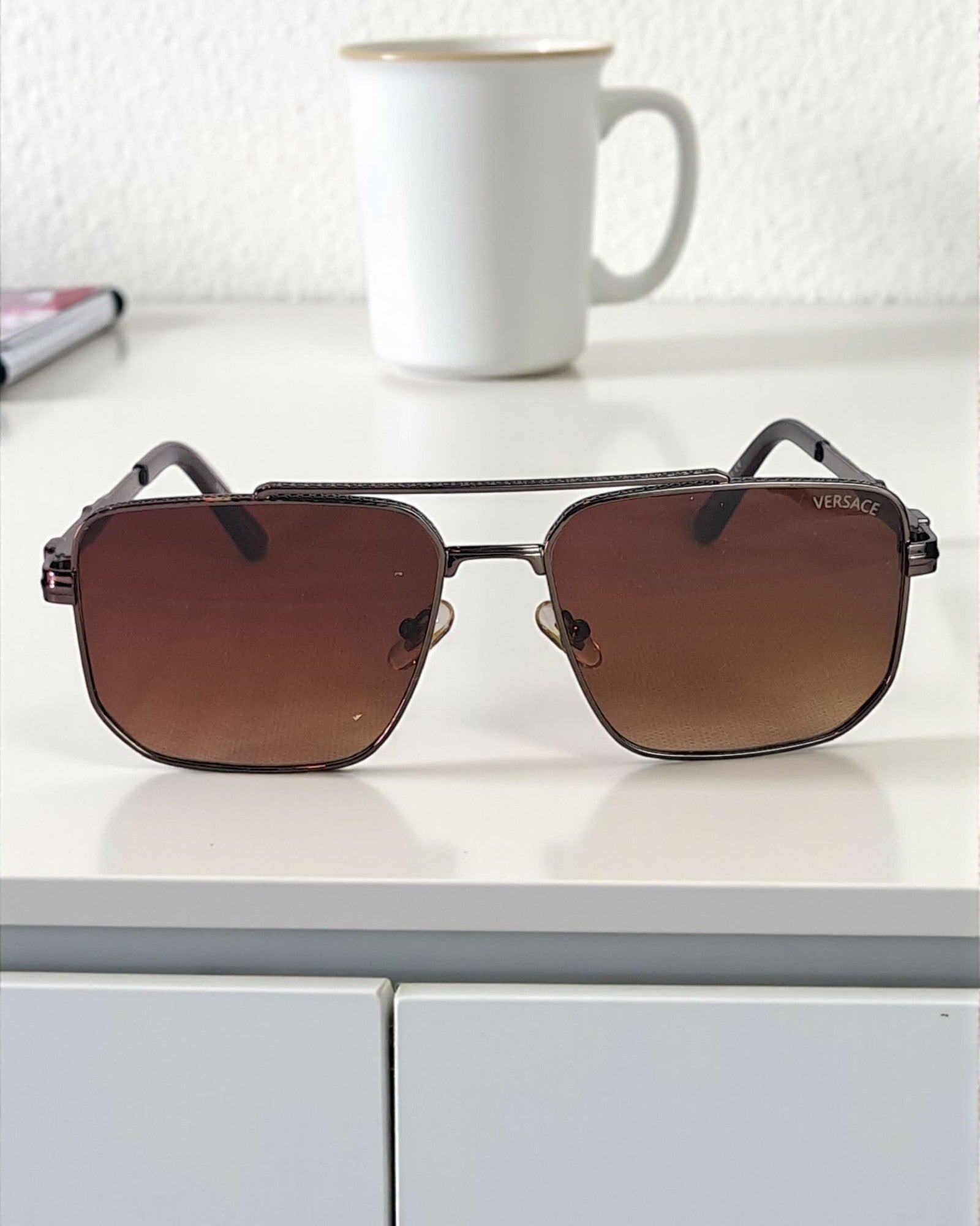 Versace Metal Frame Sunglasses for Men Ver 02