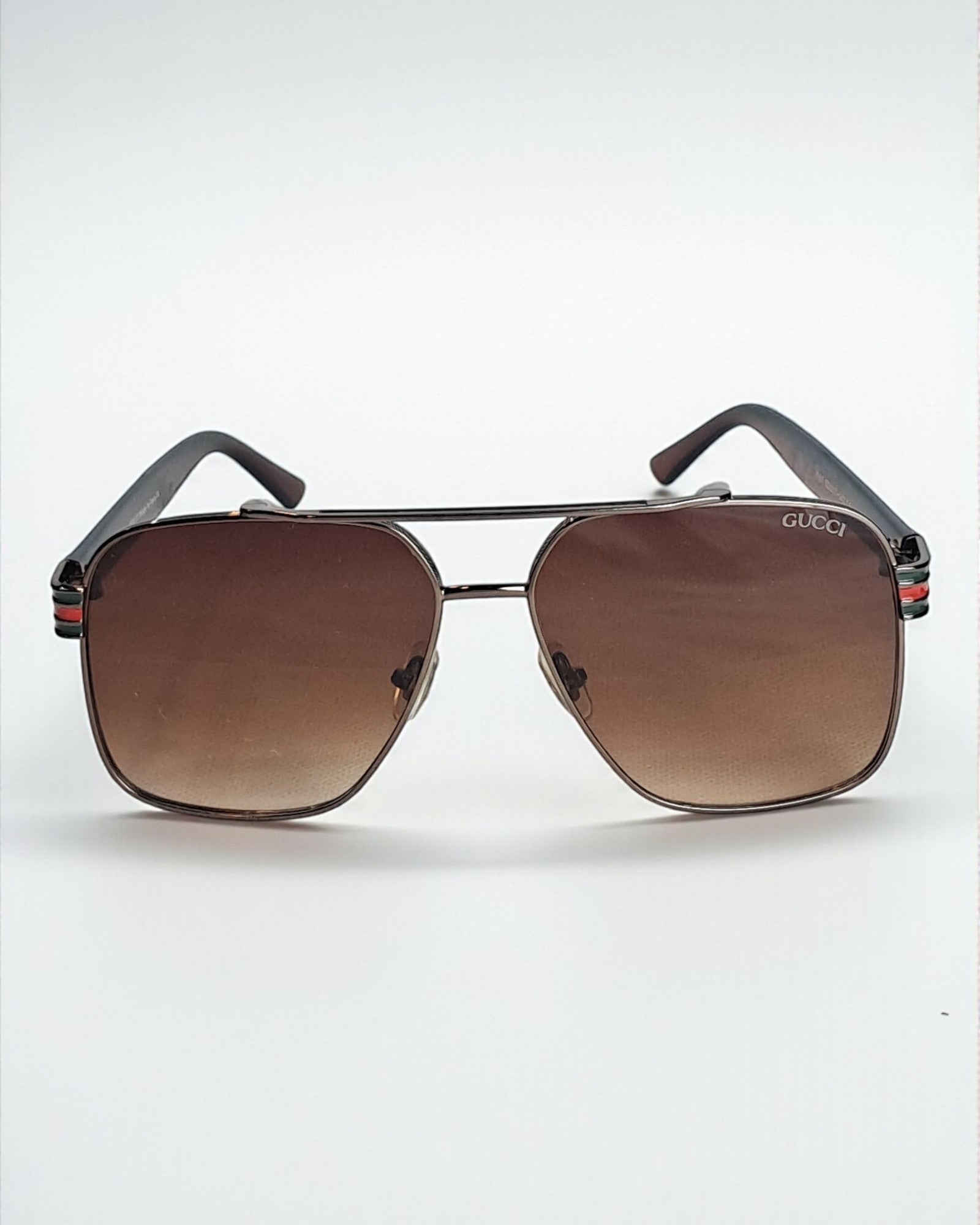 Gucci Metal frame Oversized Sunglasses for Men Guc01