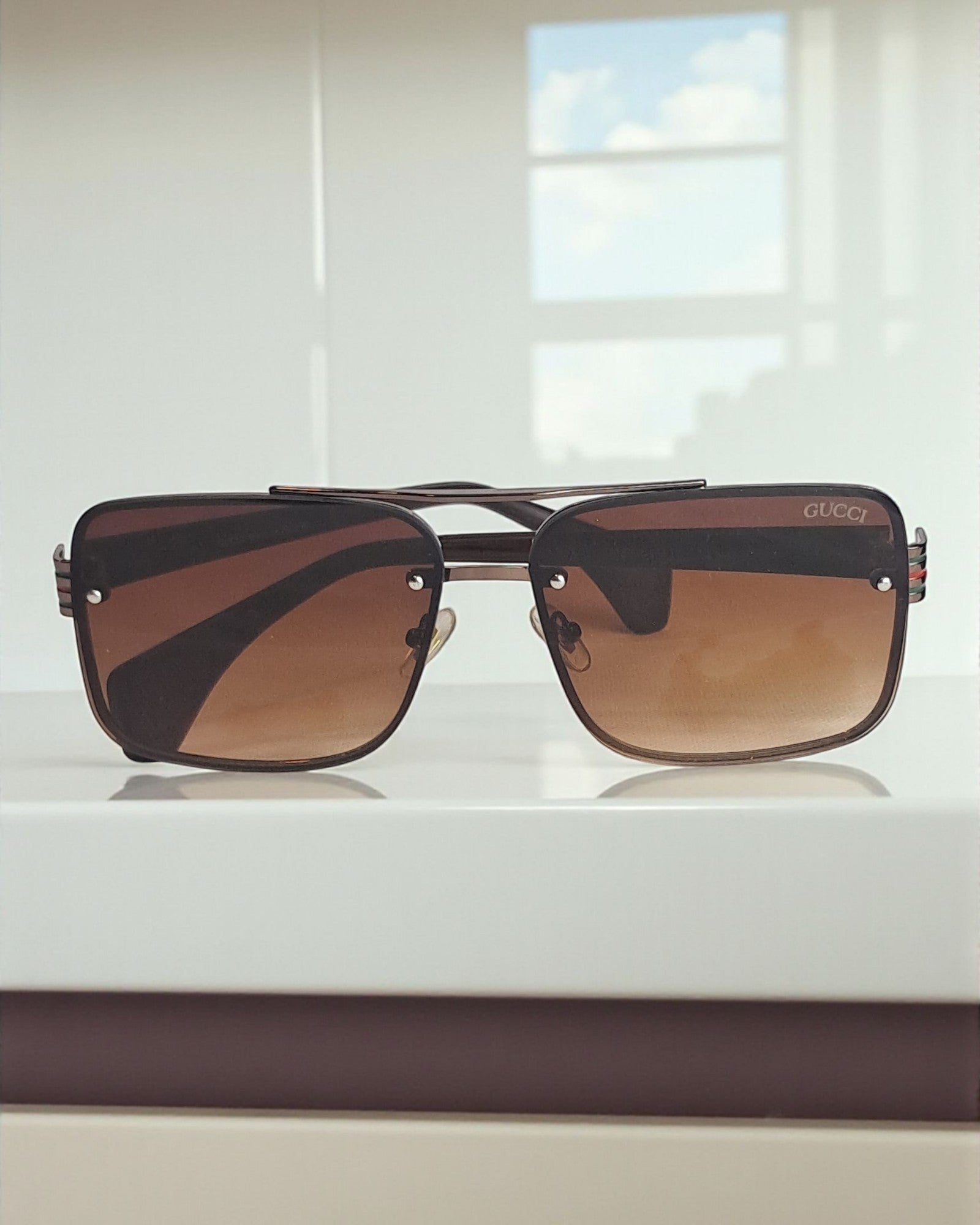 Gucci Oversized Sunglasses for Men Guc02