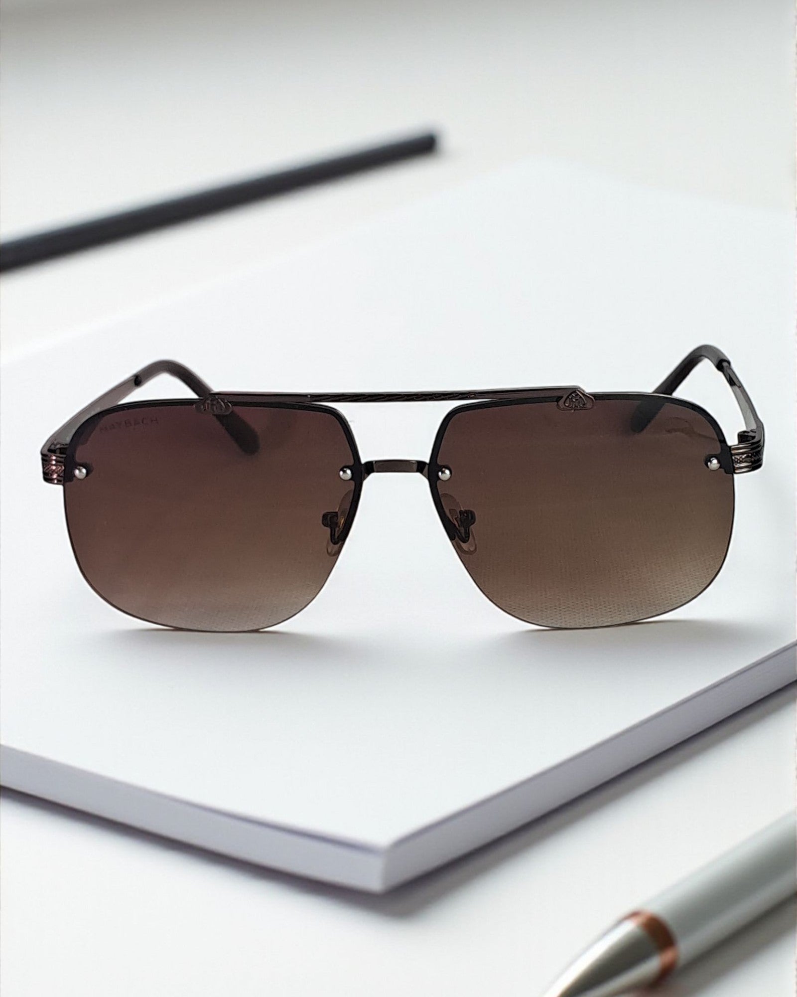 Maybach Metal Frame Sunglasses for Men May01