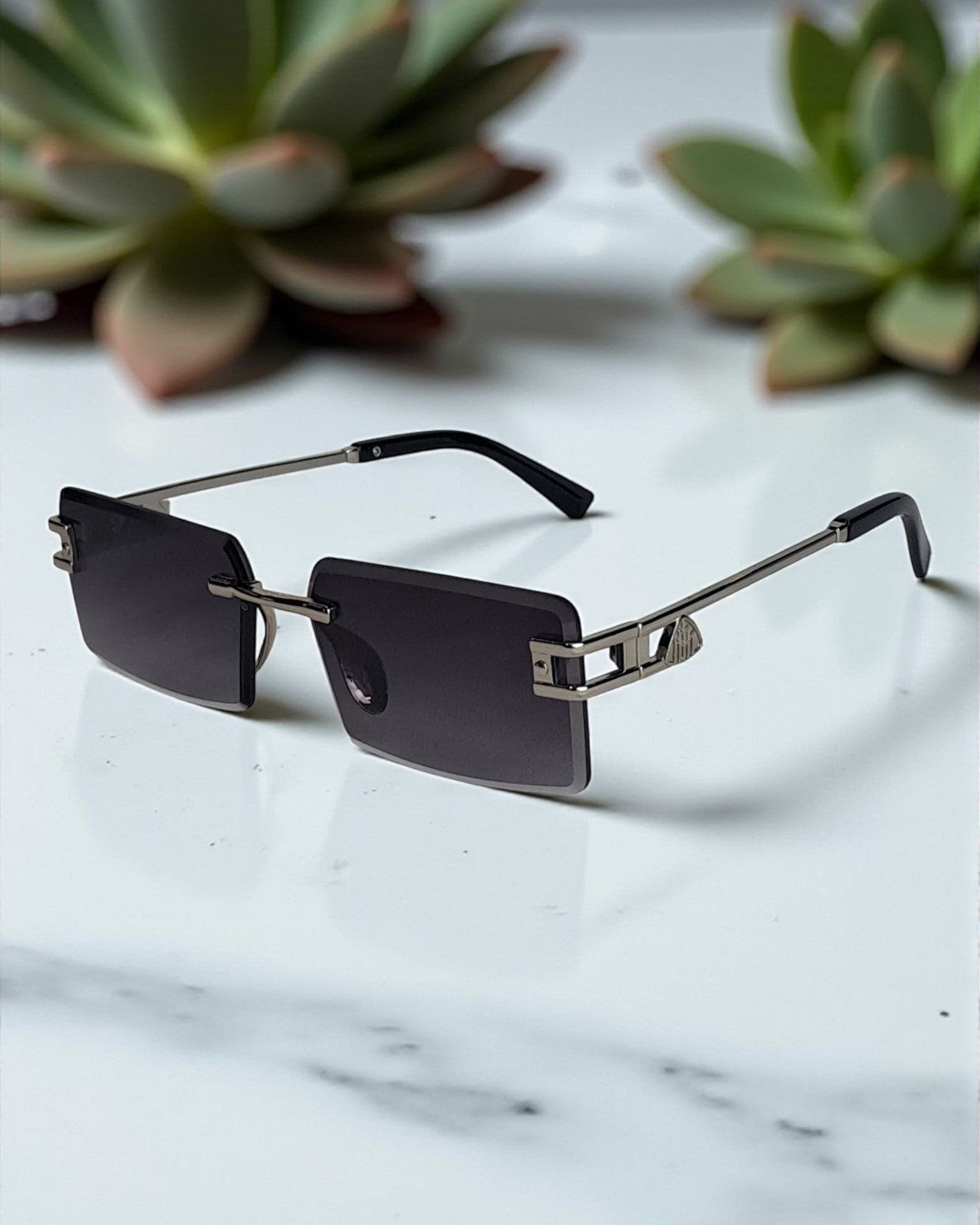 Rectangular Style Sunglasses for Men Rec02