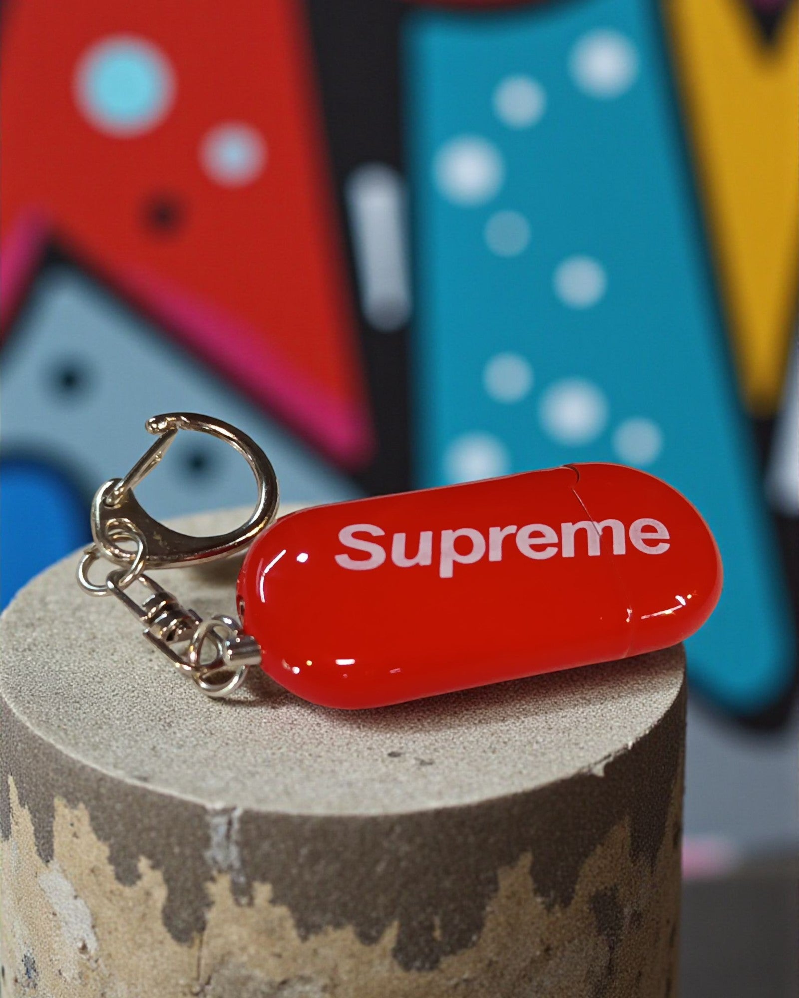 Supreme Lighter with Key Chain