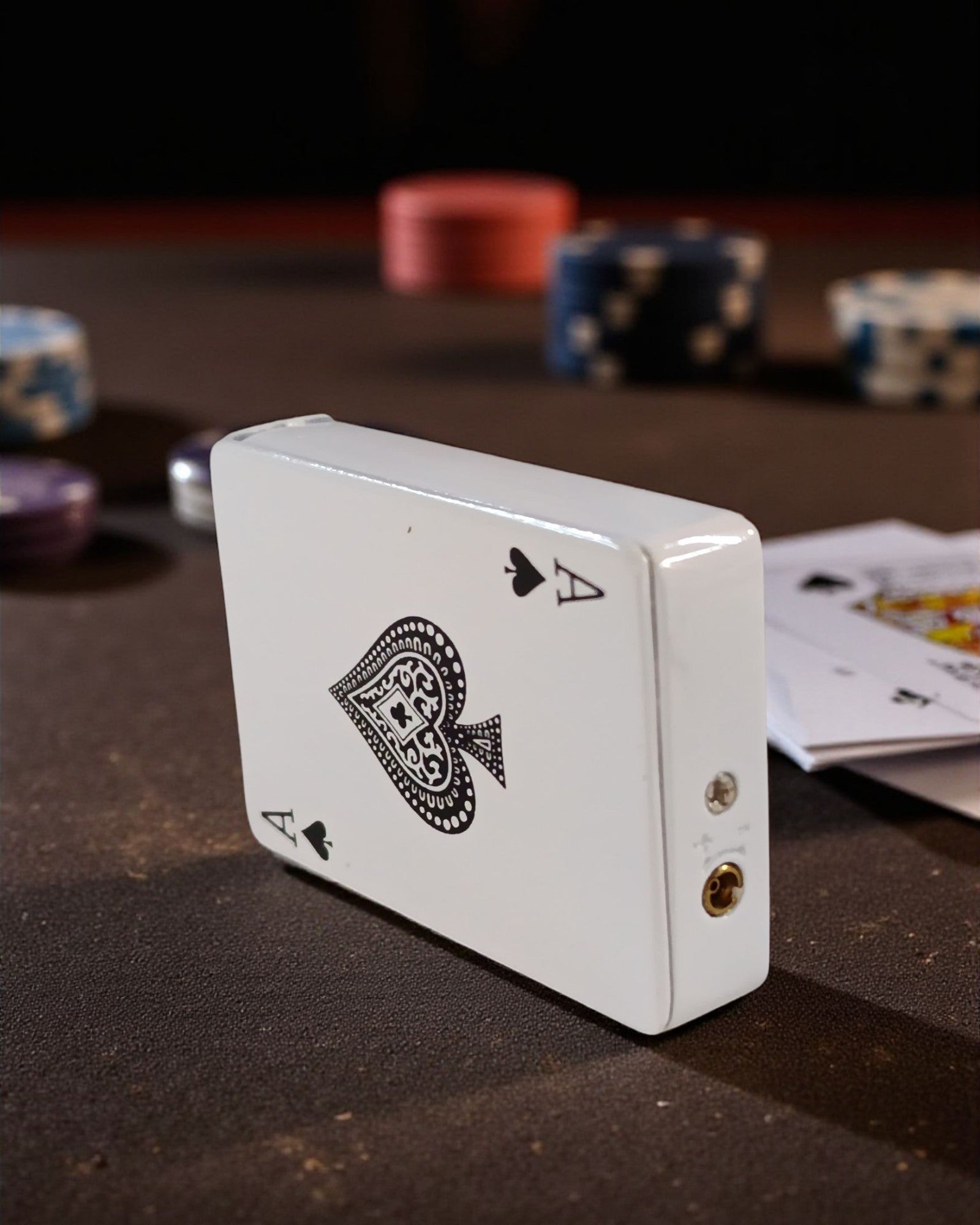 Ace Sliding Card Print Lighter