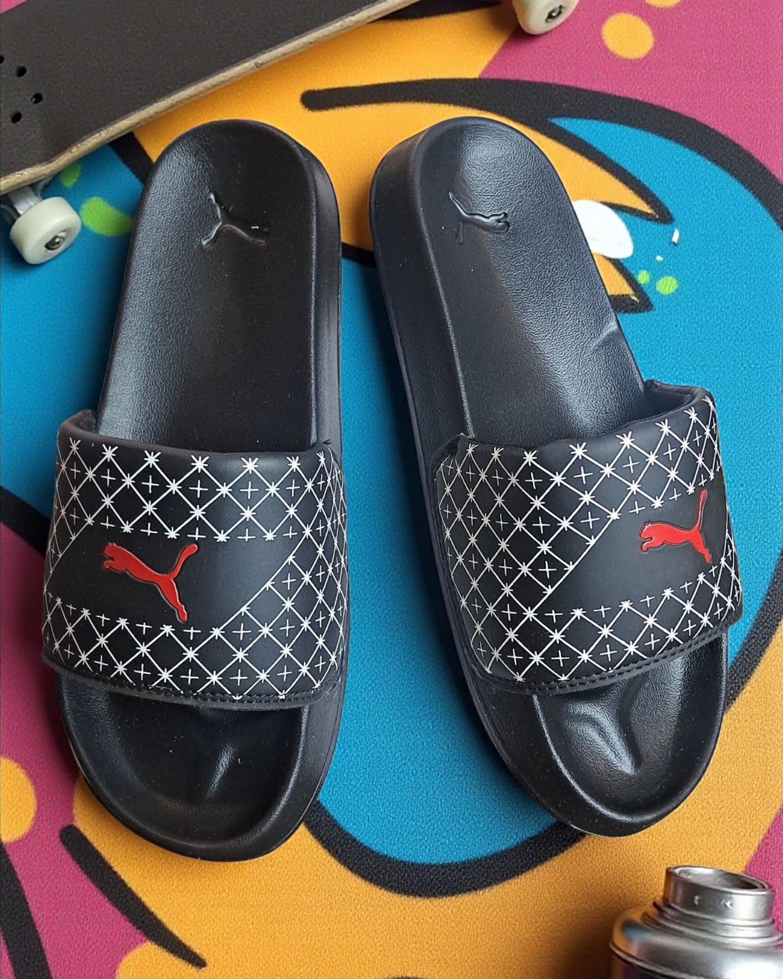 Puma Printed Sliders for Men P01