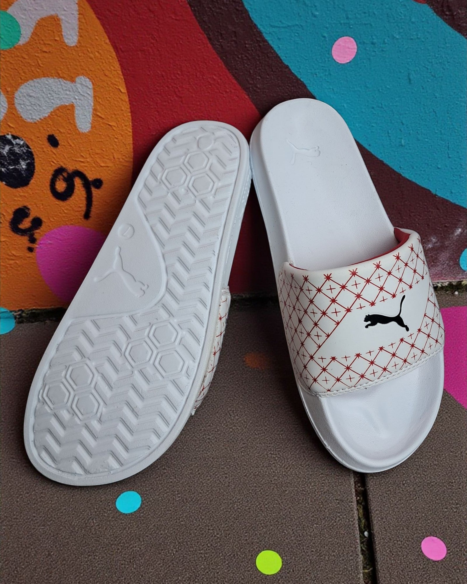 Puma Printed Sliders for Men P01
