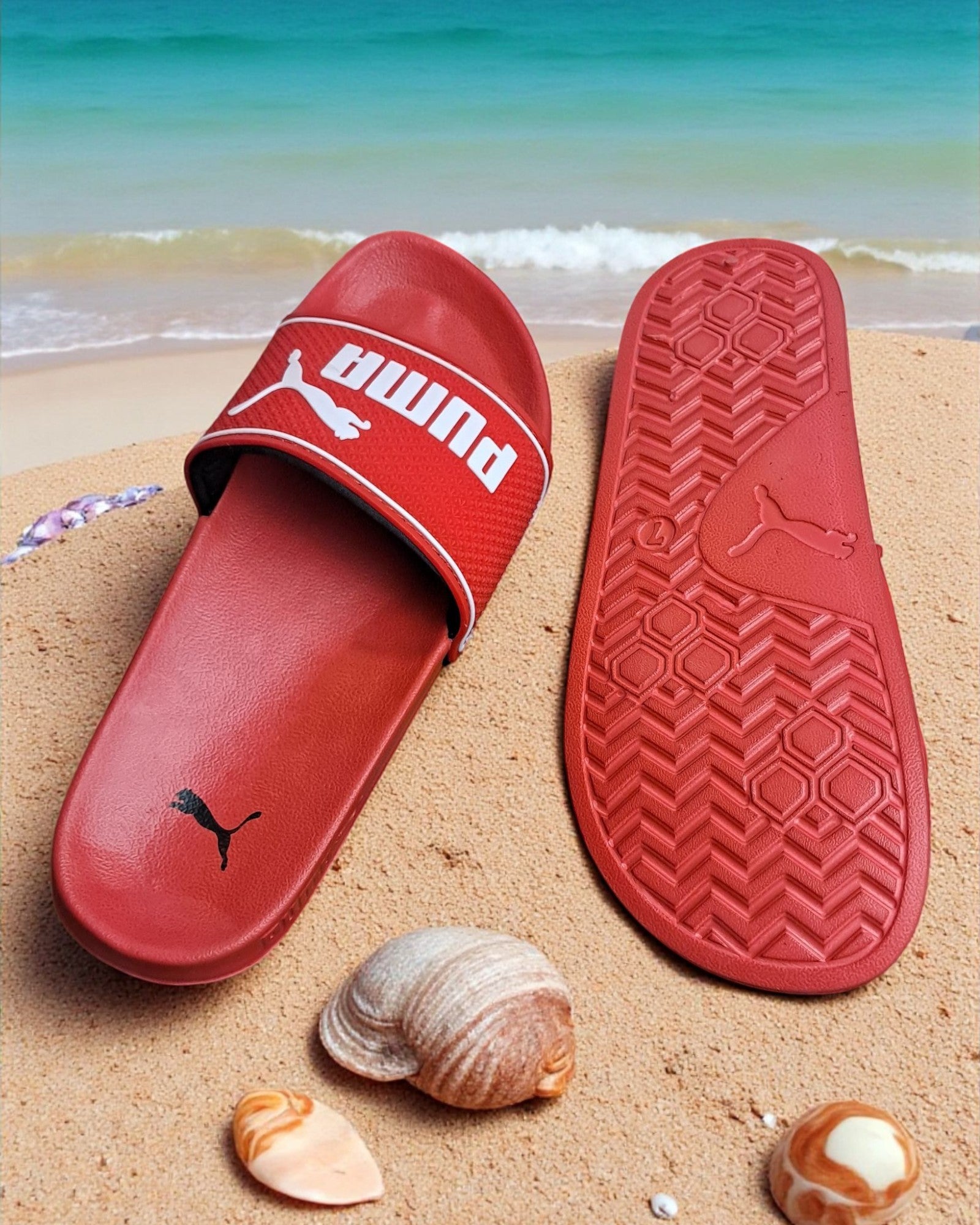 Puma Leadcat 2.0 Sliders Red