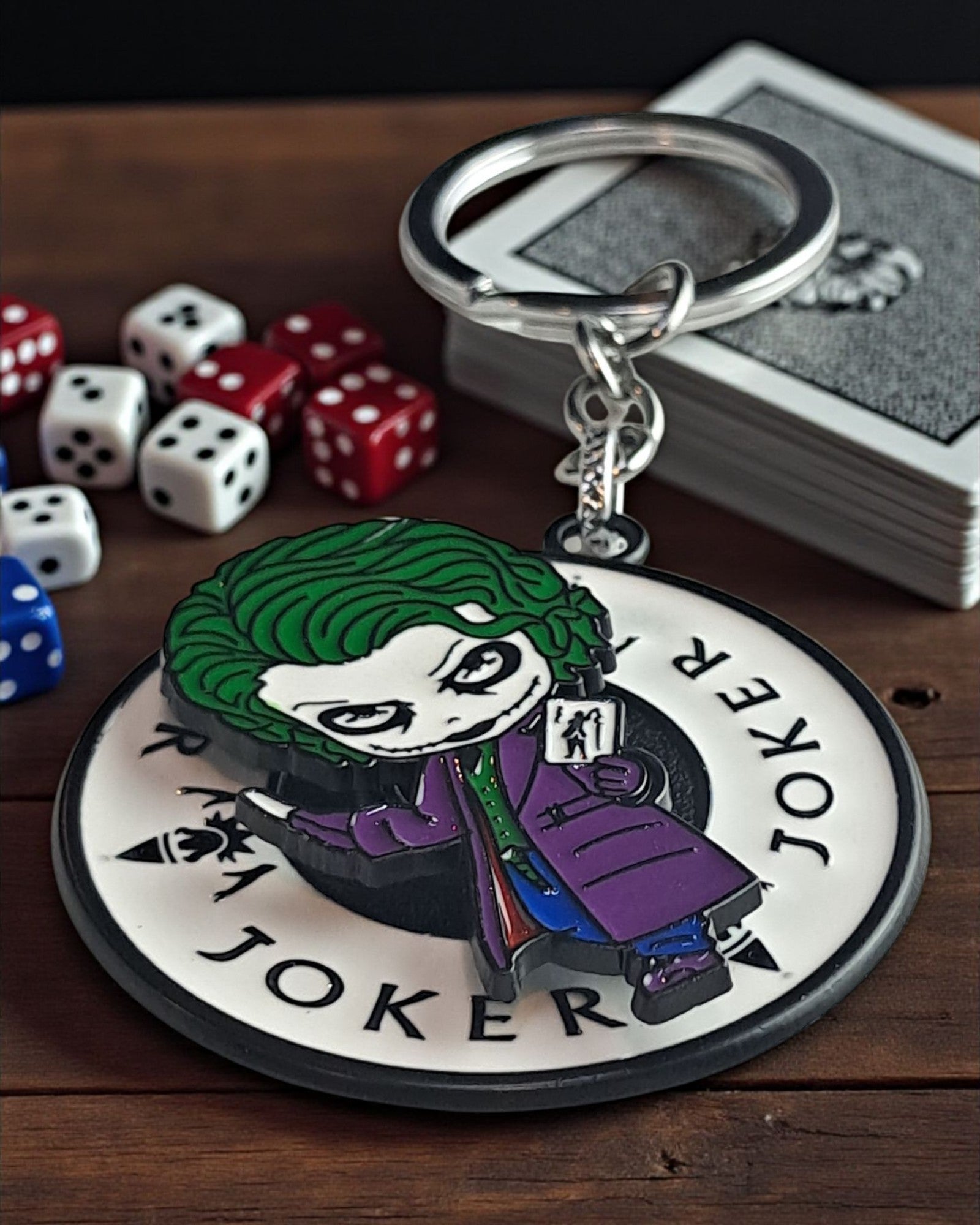 Jocker Spinning keychain