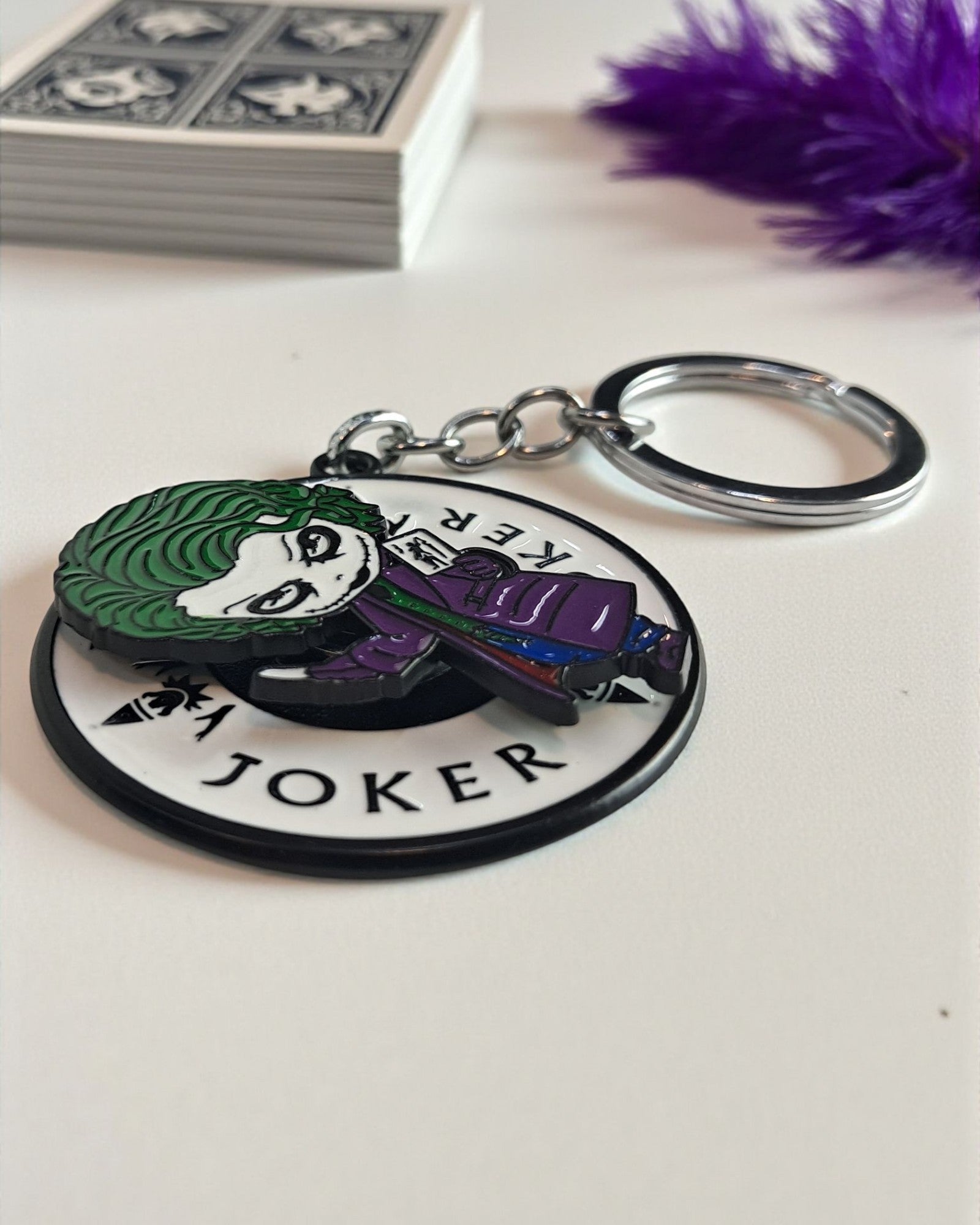 Jocker Spinning keychain