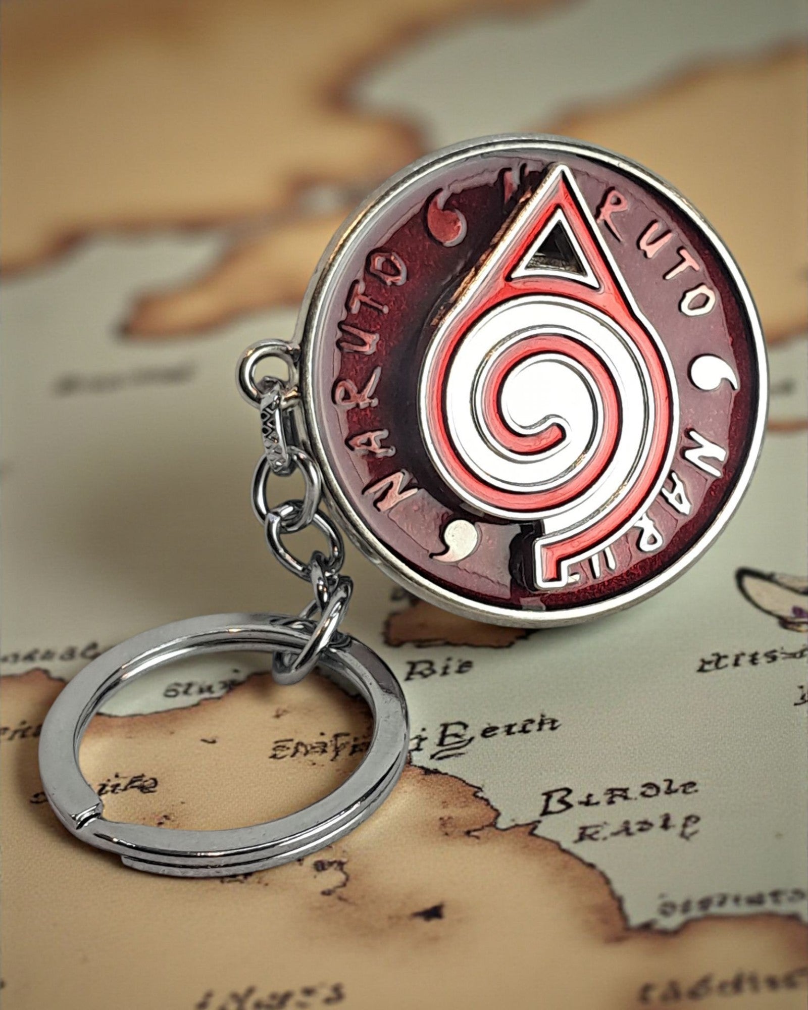 Naruto Spinning keychain