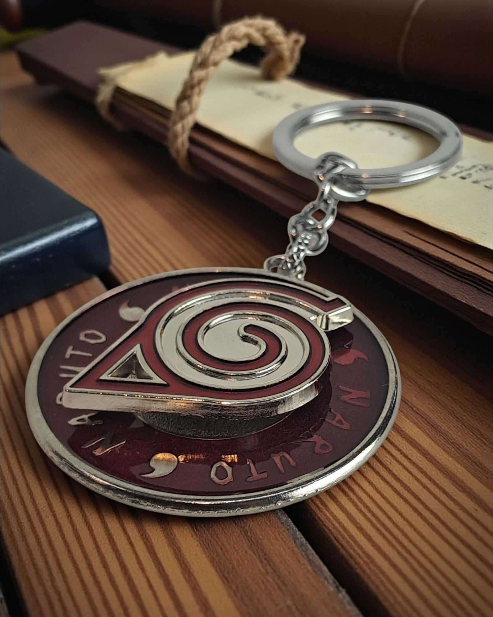 Naruto Spinning keychain