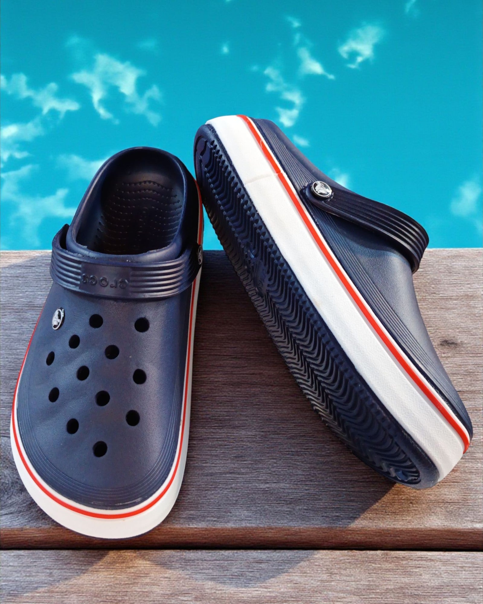 Crocs Offcourt Navy Blue