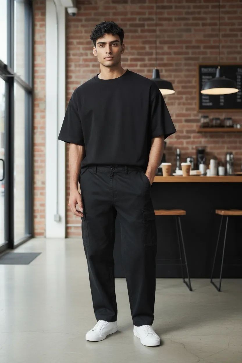 Superdry Cargo Fit Black