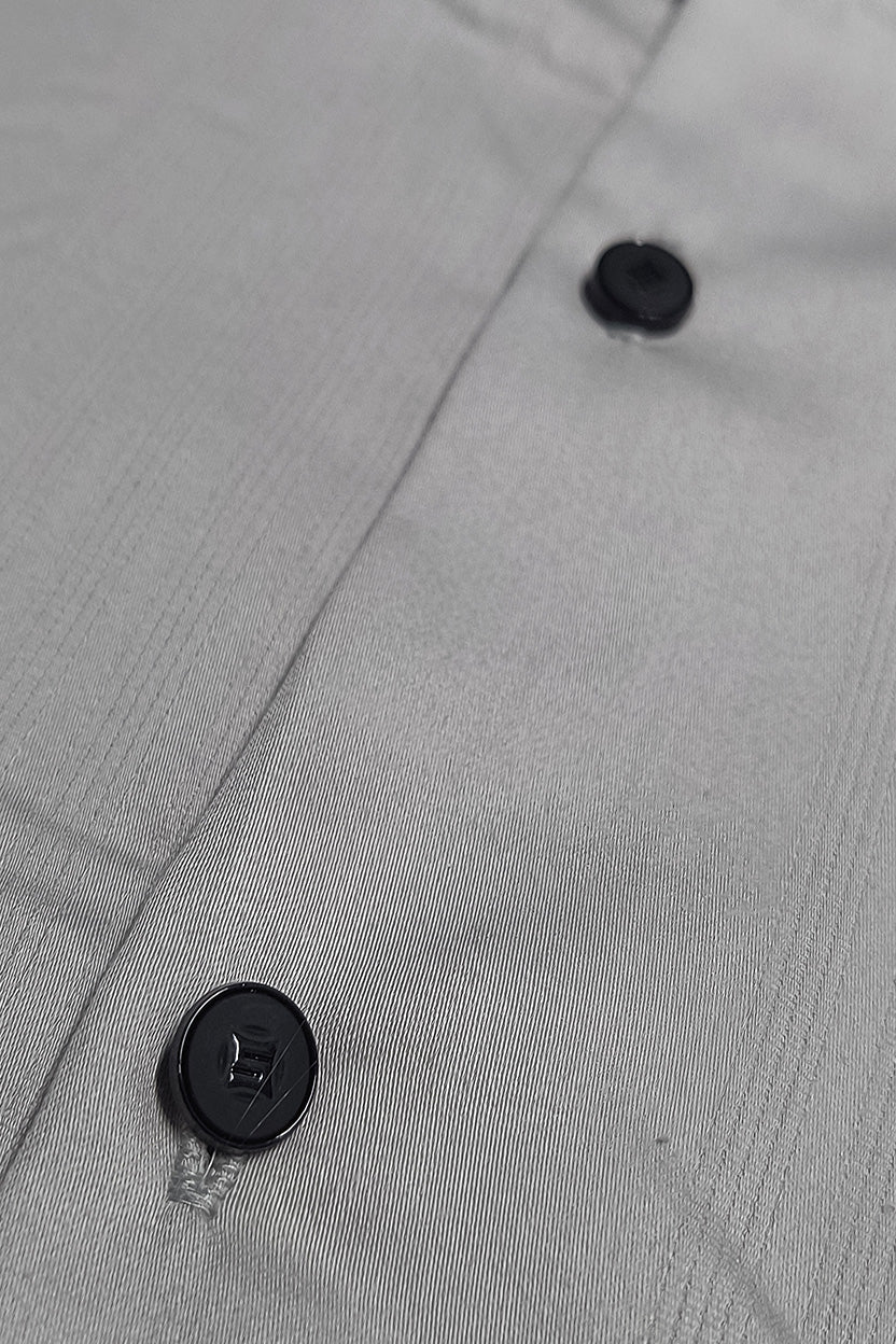 OST Lycra Satin Plain Shirt Grey