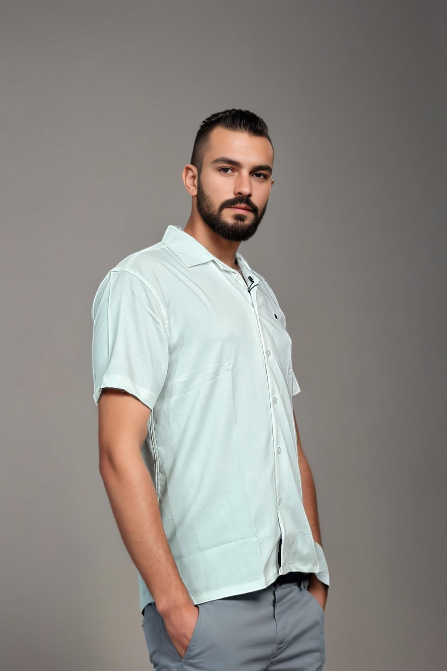 Shirt-Plain-Tom Hatton-HS