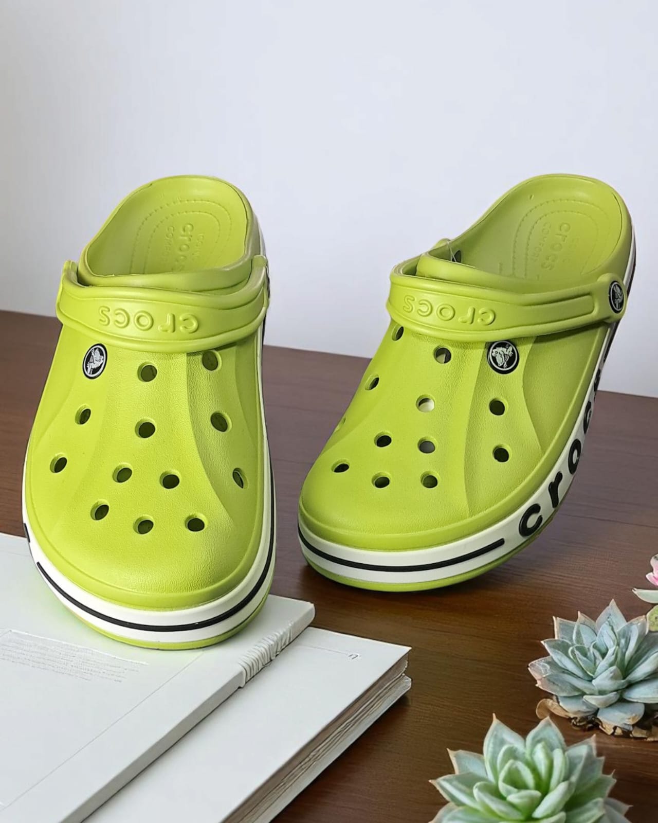 Crocs with Side Stripes for Men