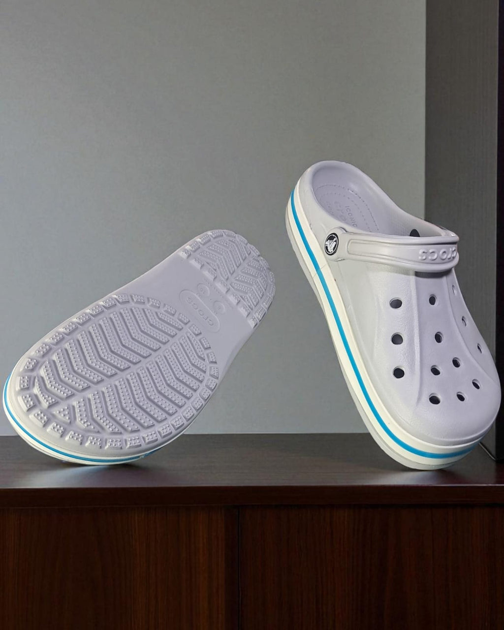Crocs with Side Stripes for Men