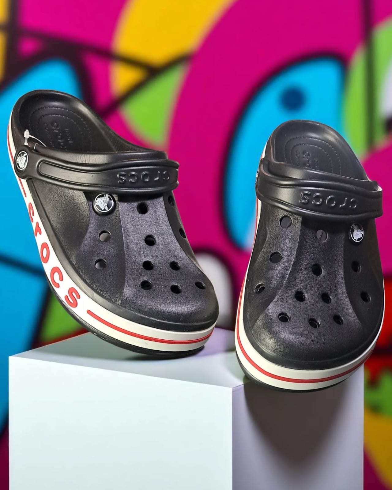 Crocs with Side Stripes for Men