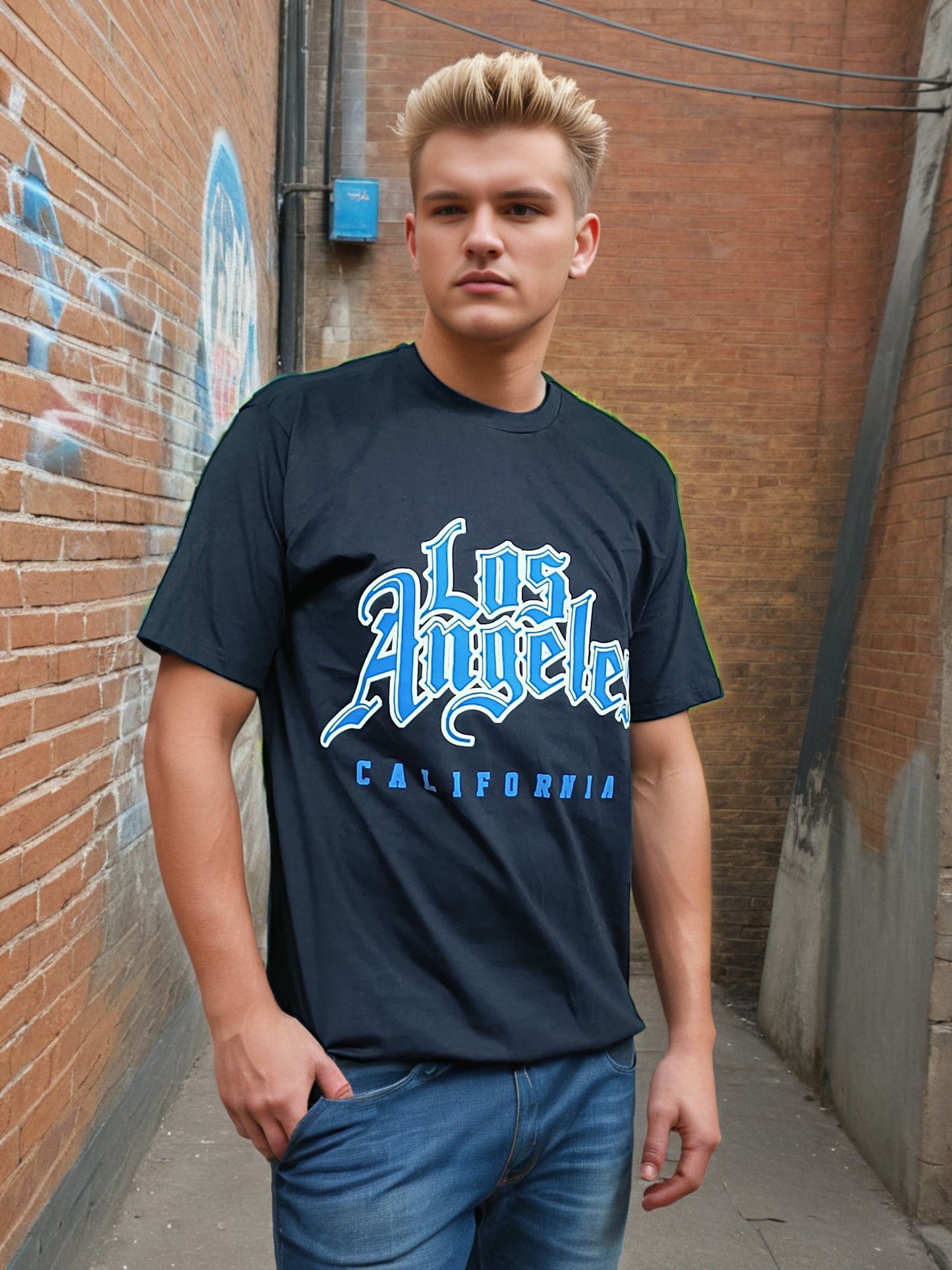 LA Printed Tshirt for Men LA A1