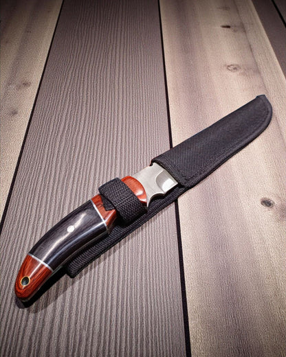 Wooden Handle Compact Knife