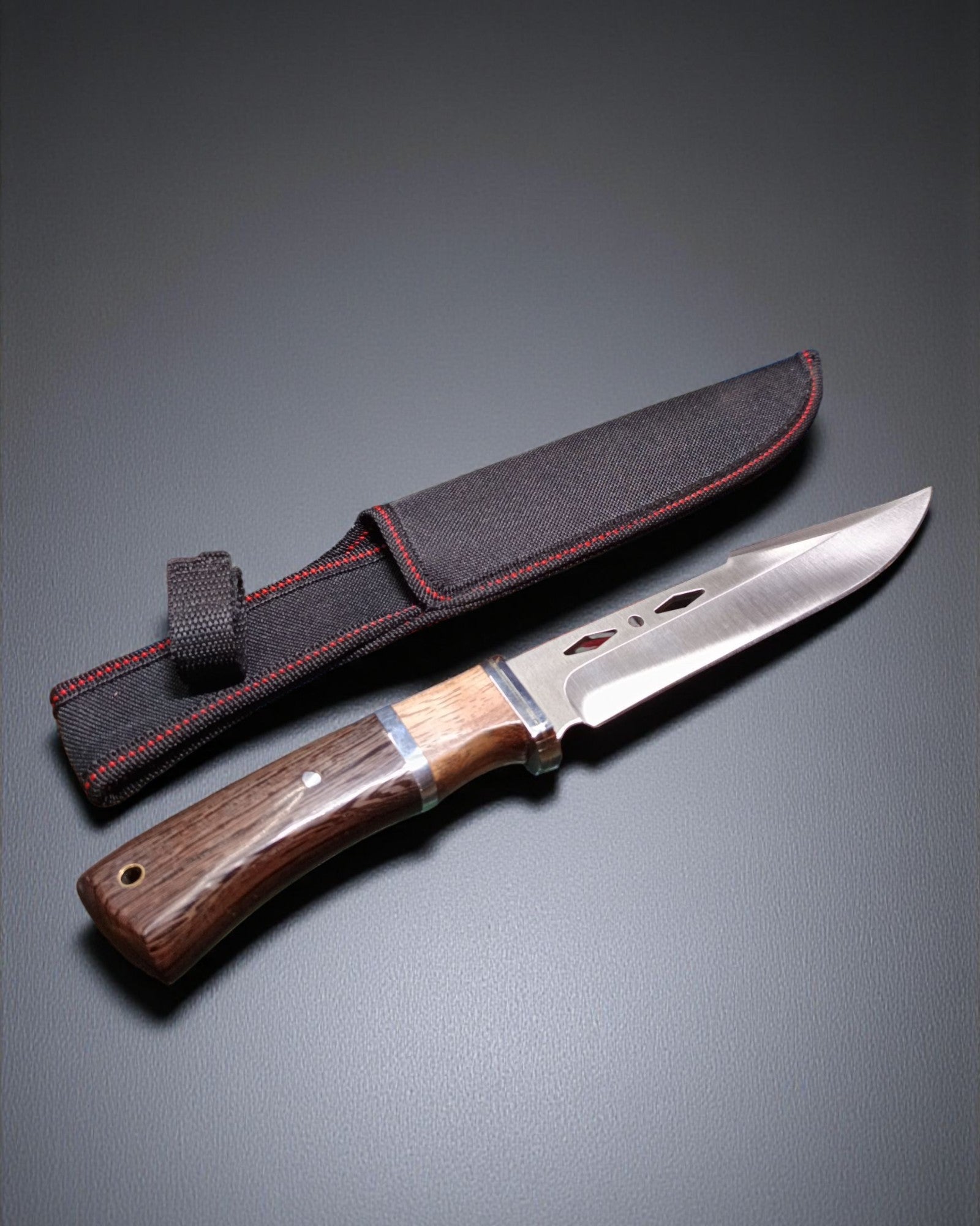 Wooden Handle Outdoor Survival Knife