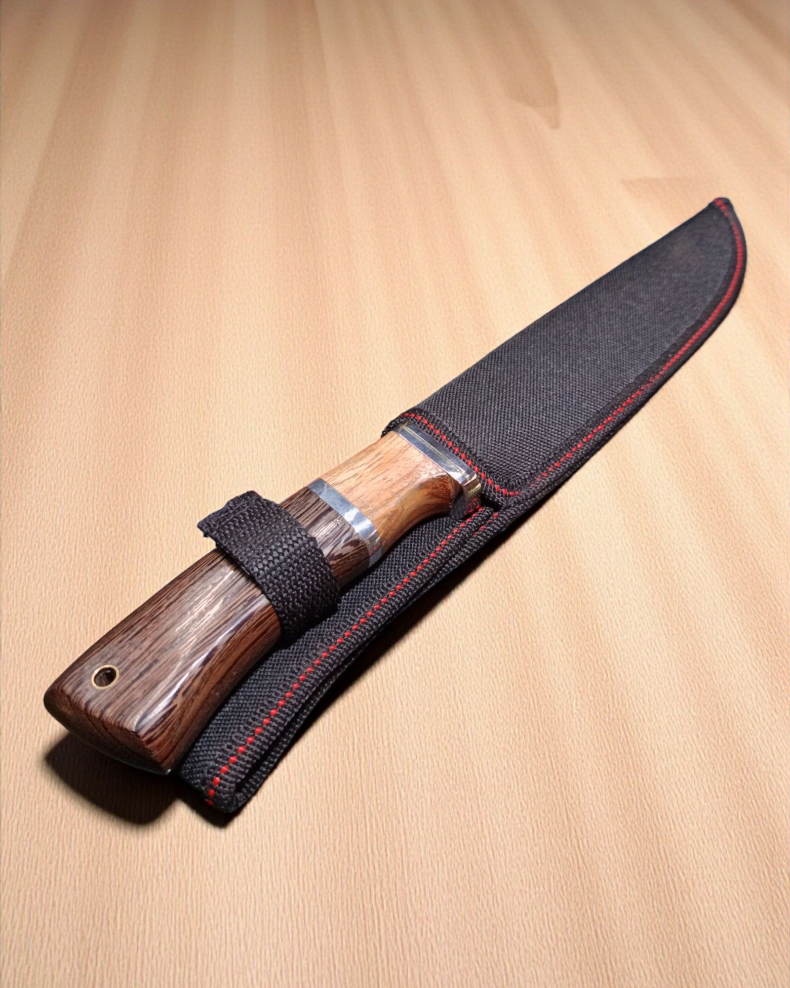 Wooden Handle Outdoor Survival Knife