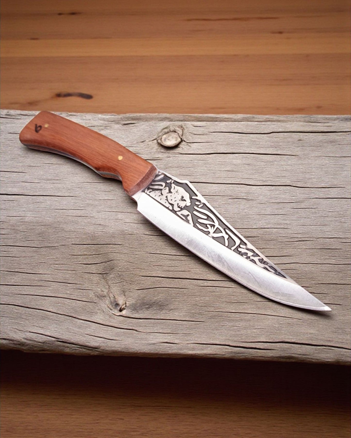 Printed Fixed Balde Outdoor Survival Knife