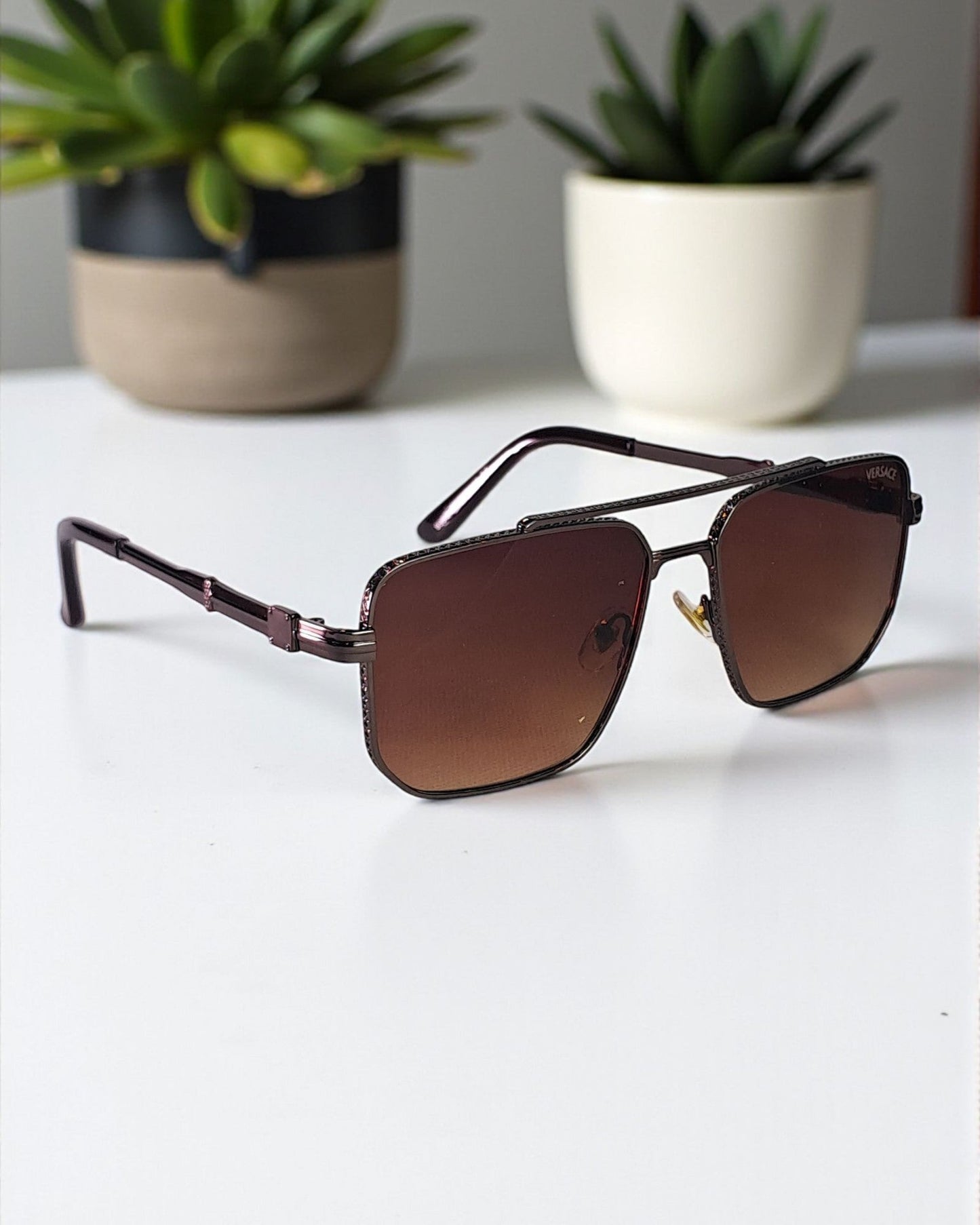 Versace Metal Frame Sunglasses for Men Ver 02