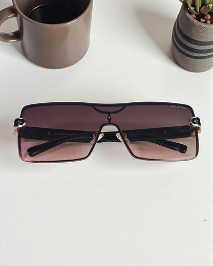 LV Retro Style Sunglasses for Men LV01