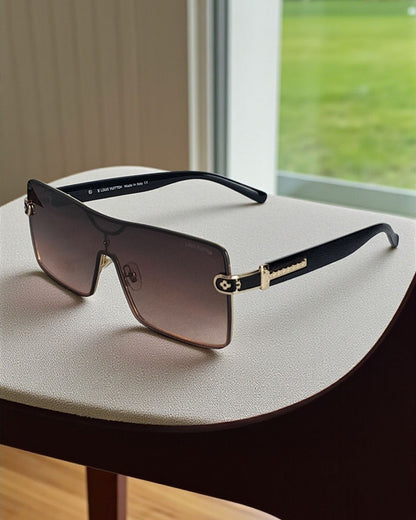 LV Retro Style Sunglasses for Men LV01