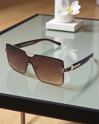 LV Retro Flat Sunglasses for Men LV02