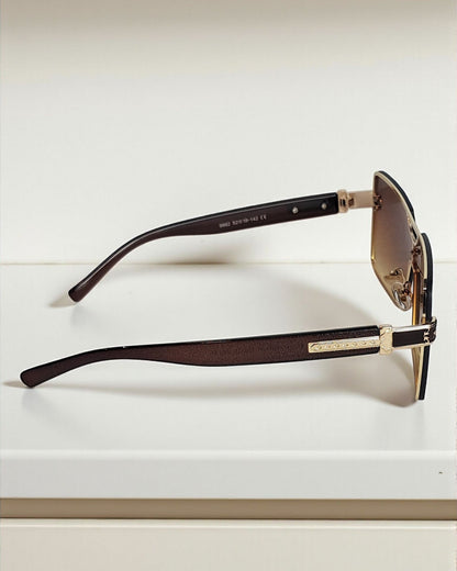 LV Retro Flat Sunglasses for Men LV02