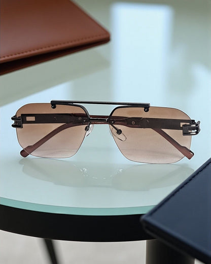 Rectangular Style Sunglasses for Men Rec03