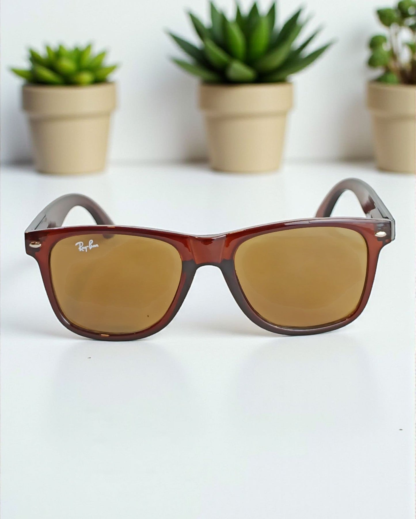 Ray Ban Square Frame Sunglasses for Men RB02