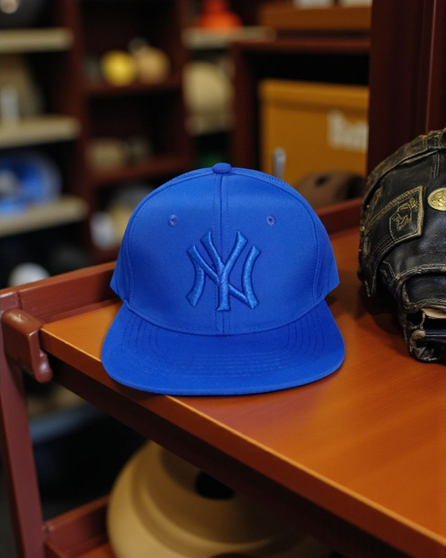 Embroidered NY Snapback Cap