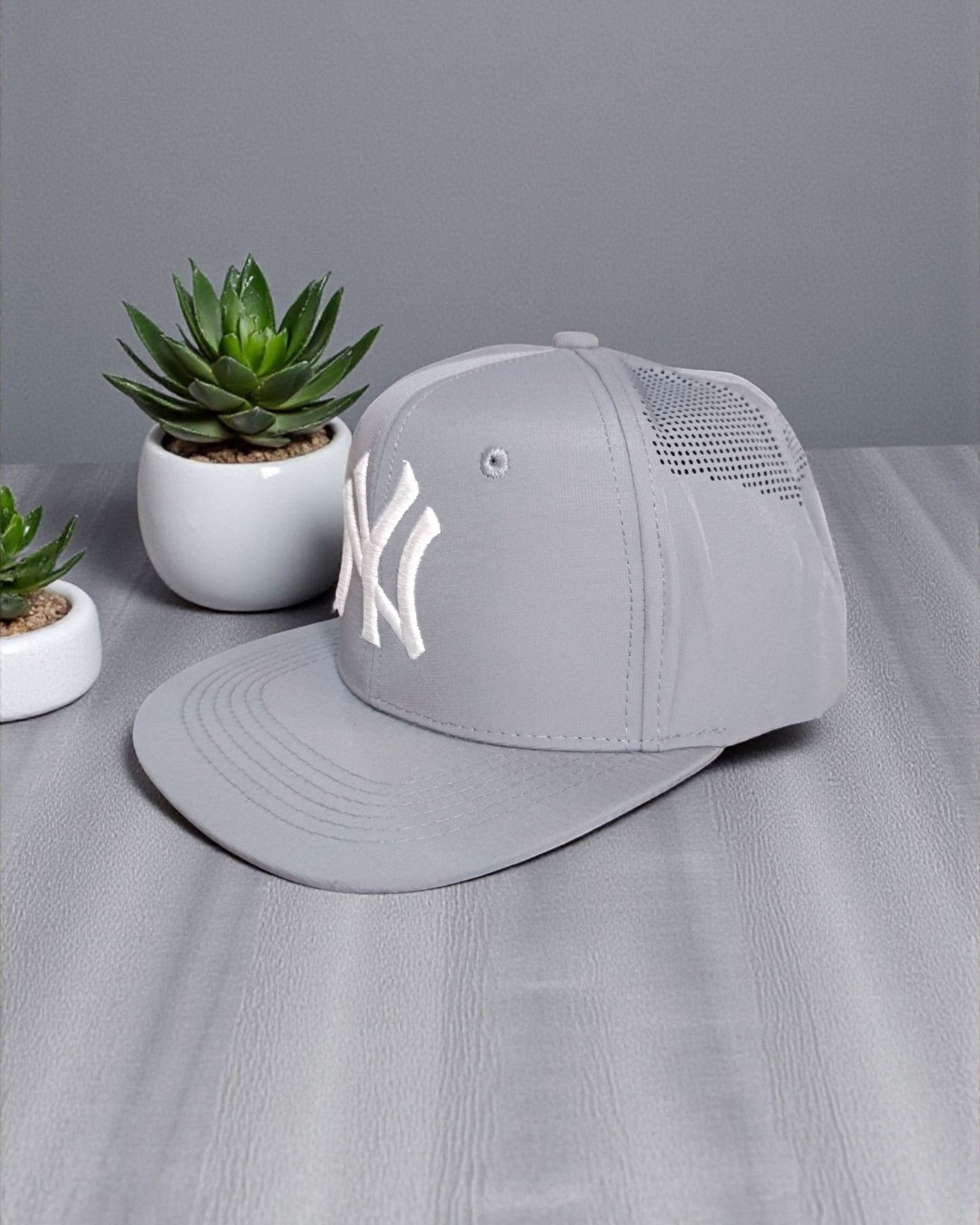 Embroidered NY Snapback Cap