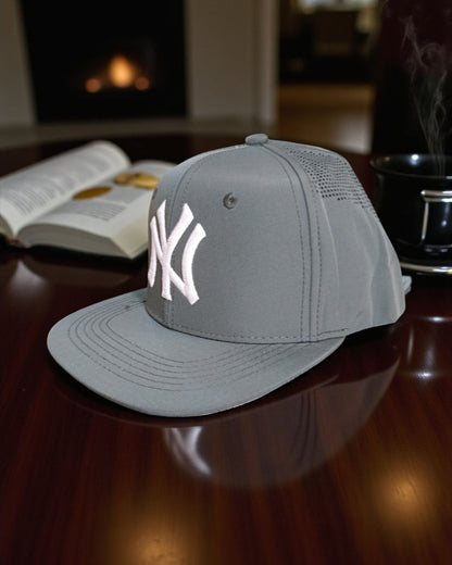 Embroidered NY Snapback Cap