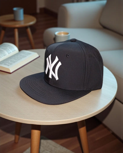 Embroidered NY Snapback Cap