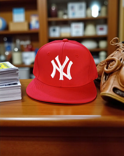 Embroidered NY Snapback Cap