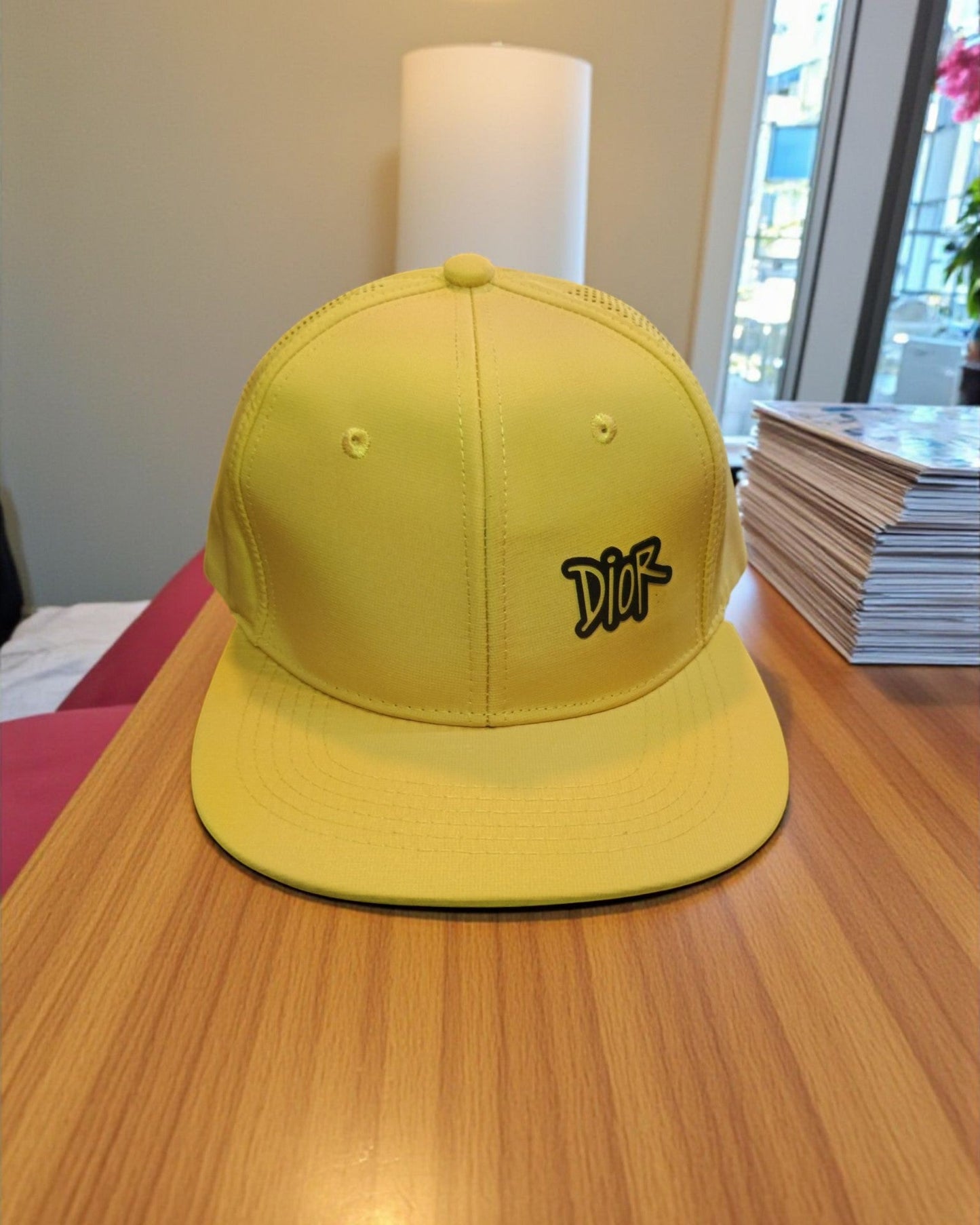 Snapback Cap with Dior Logo