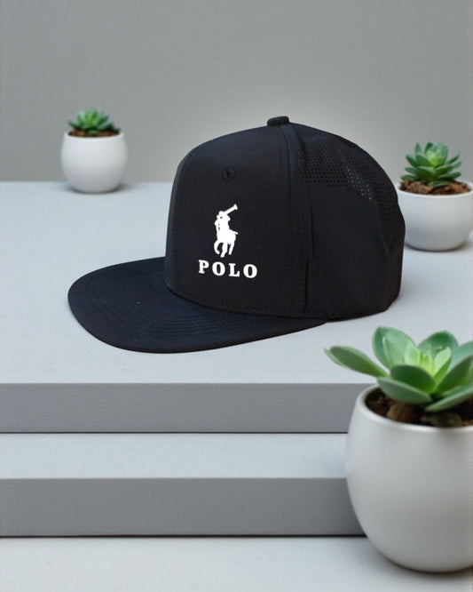 Snapback Cap with Polo Logo