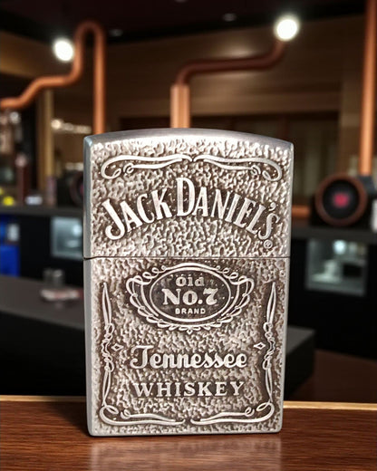 Zippo Style Jack Daniels Gas Lighter