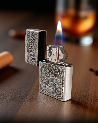 Zippo Style Jack Daniels Gas Lighter
