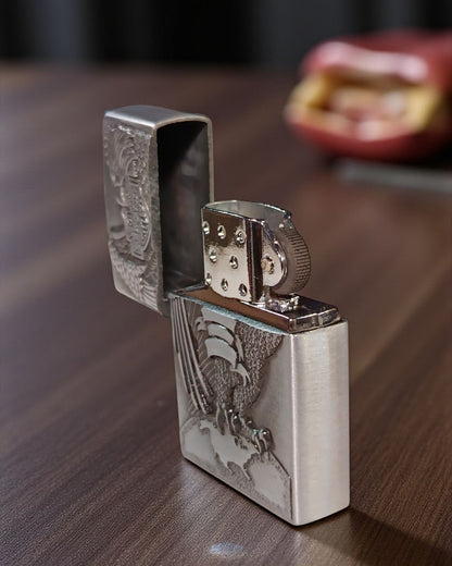 Zippo Style Harley Davidson Gas Lighter